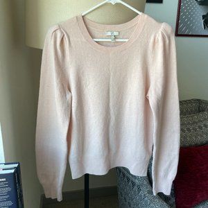 Joie Pink Cashmere Sweater, Size M